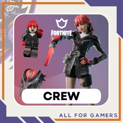 💠 FORTNITE CREW 1 МЕСЯЦ ✦ Боевой Пропуск+1000 В-Баксов+ 🎁