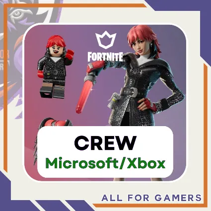 📌 FORTNITE CREW 1 МЕСЯЦ БП+1000 V-Bucks XBOX/Microsoft