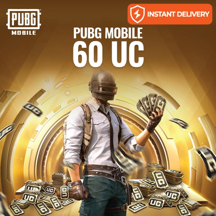 PUBG MOBILE 60 UC КОД ПОПОЛНЕНИЯ – ГЛОБАЛЬНЫЙ – 24/7 АВ