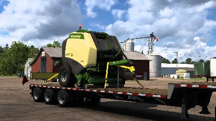 American Truck Simulator - KRONE Agriculture Equipment АВТОДОСТАВКА STEAM РОССИЯ