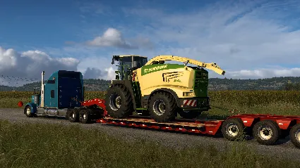 American Truck Simulator - KRONE Agriculture Equipment АВТОДОСТАВКА STEAM РОССИЯ