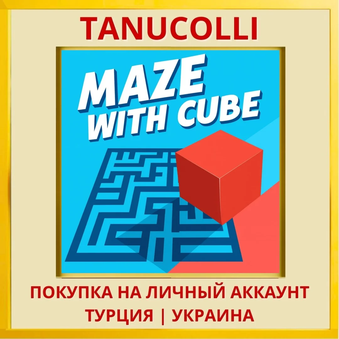 Maze with cube PS4/PS5/PS Турция/Украина