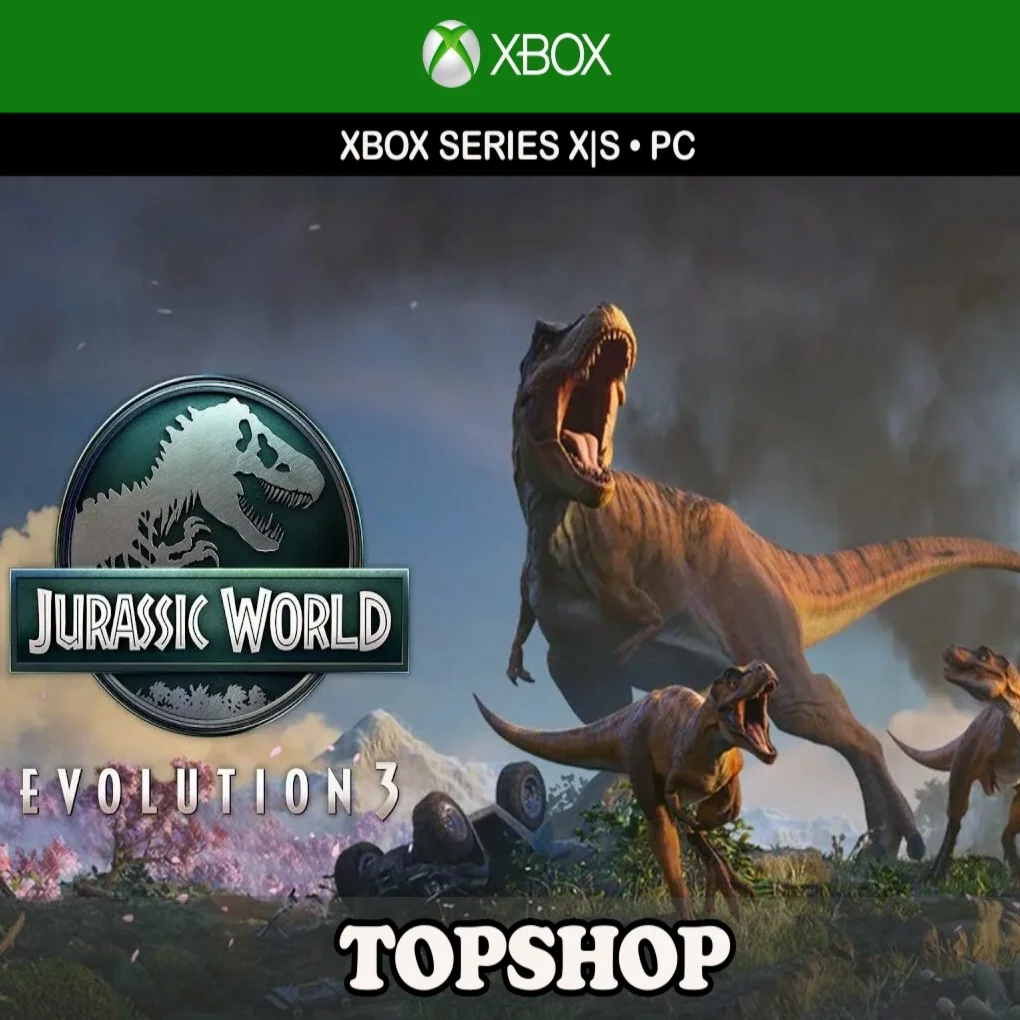????JURASSIC WORLD EVOLUTION 3 XBOX + PC АКТИВАЦИЯ