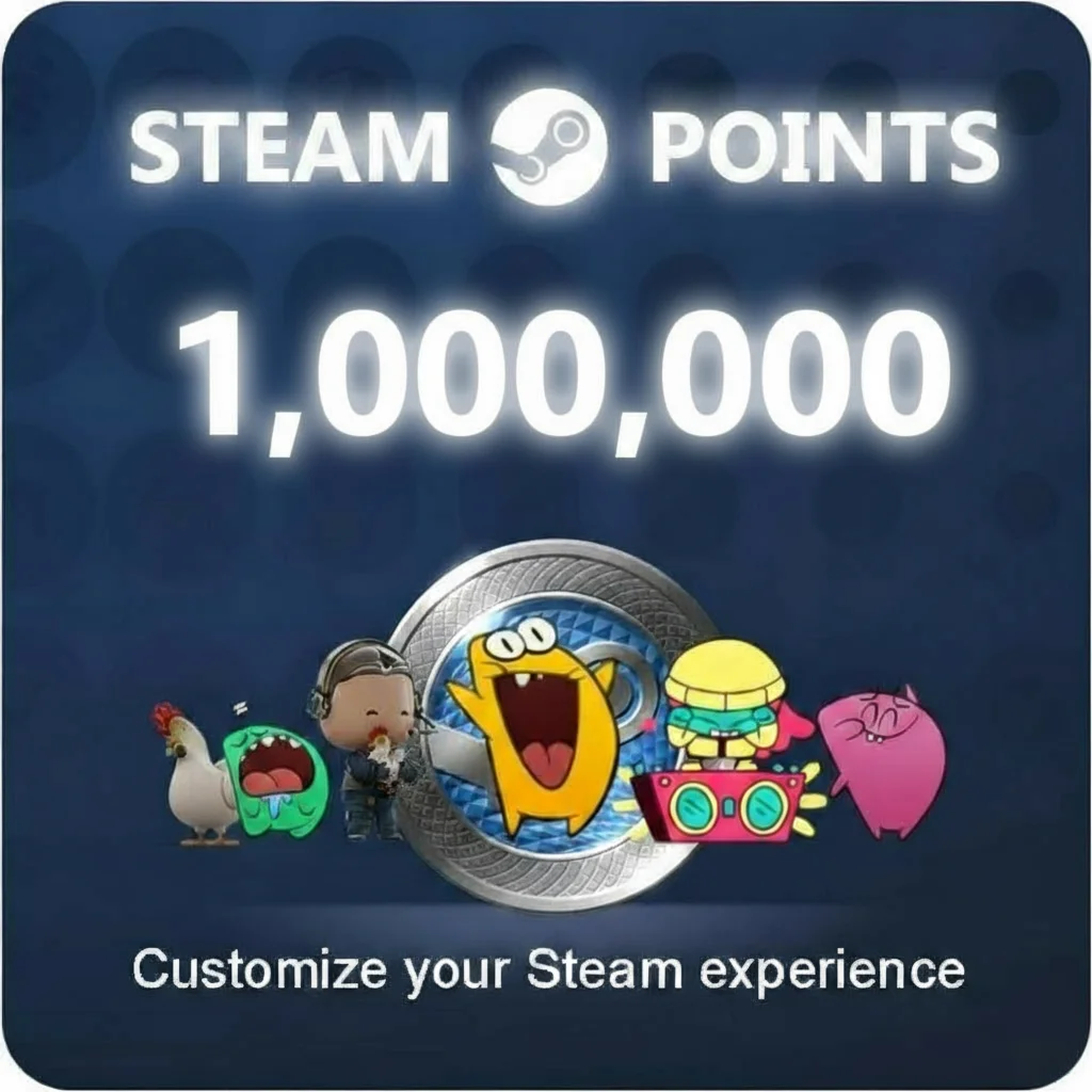 [1000000] 1M Steam Points 24/7 | Стим ОЧКИ | Поинты