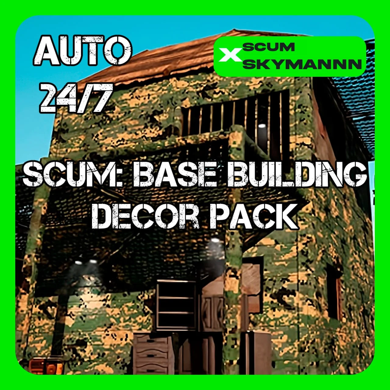 SCUM: Base Building Decor Pack STEAM КЛЮЧ | РФ+CНГ АВТО