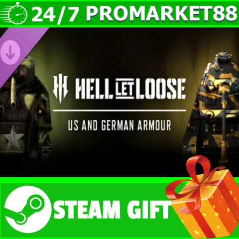 ️Hell Let Loose – US & German Armour Pack STEAM GIFT