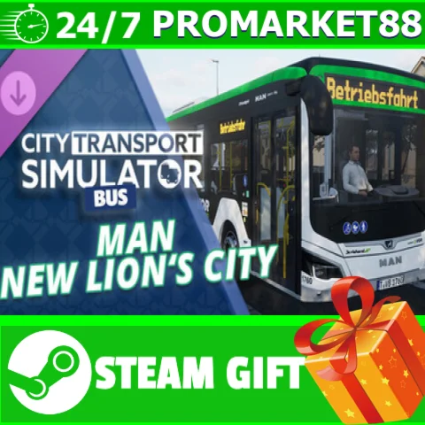 ️City Transport Simulator - Bus DLC: MAN New Lion's Cit