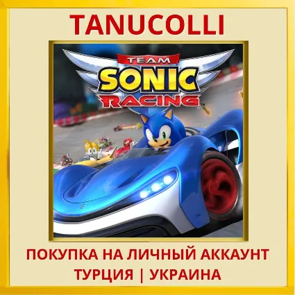 Team Sonic Racing PS4/PS5/PS Турция/Украина