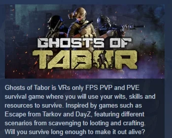 Ghosts Of Tabor АВТОДОСТАВКА STEAM GIFT РОССИЯ