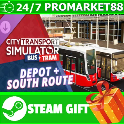 ️City Transport Simulator - Map DLC: Bus  Tram Depot +
