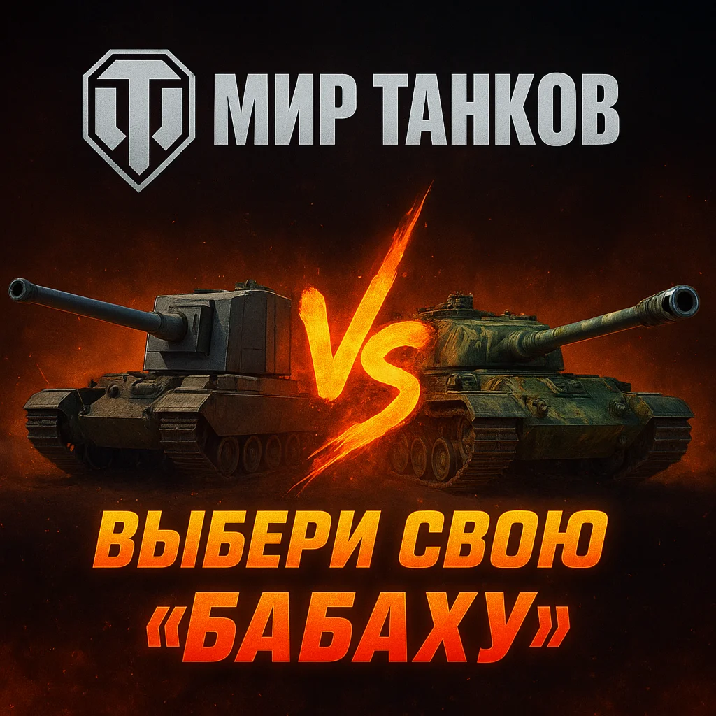 FV4005 II и FV215b 183 (танк Х уровня) в ангаре | Lesta