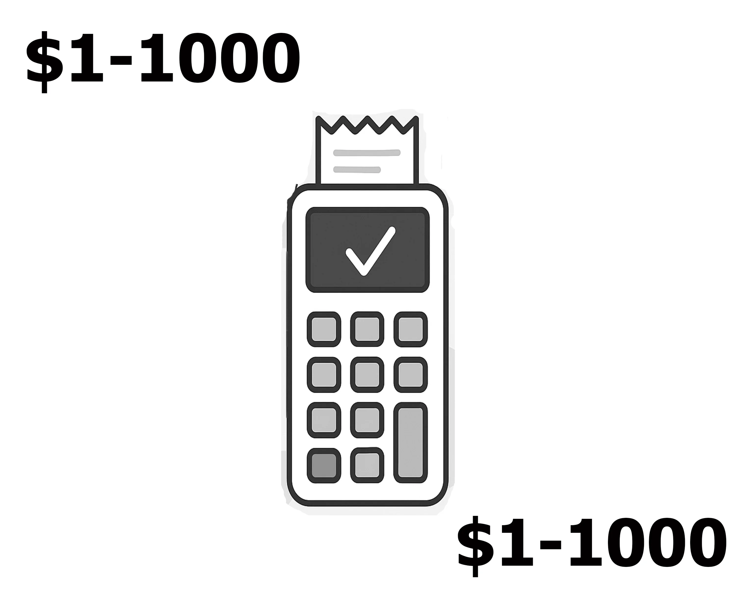 Карта США/ЕС номиналом 1–1000 долларов действует везде