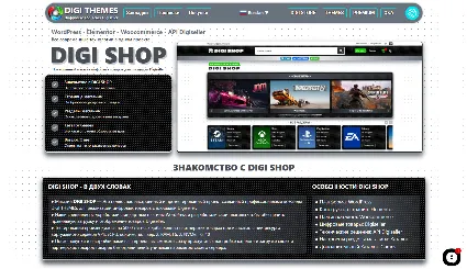 DIGI SHOP Магазин цифровых товаров Digiseller