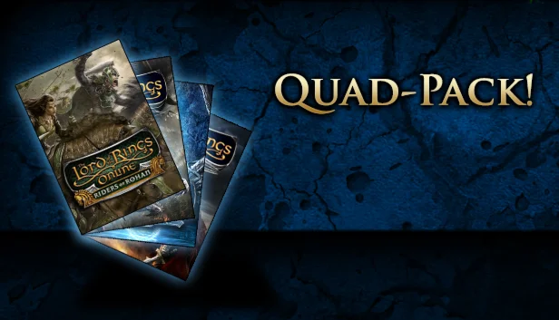 The Lord of the Rings Online: Quad Pack - Steam Gift