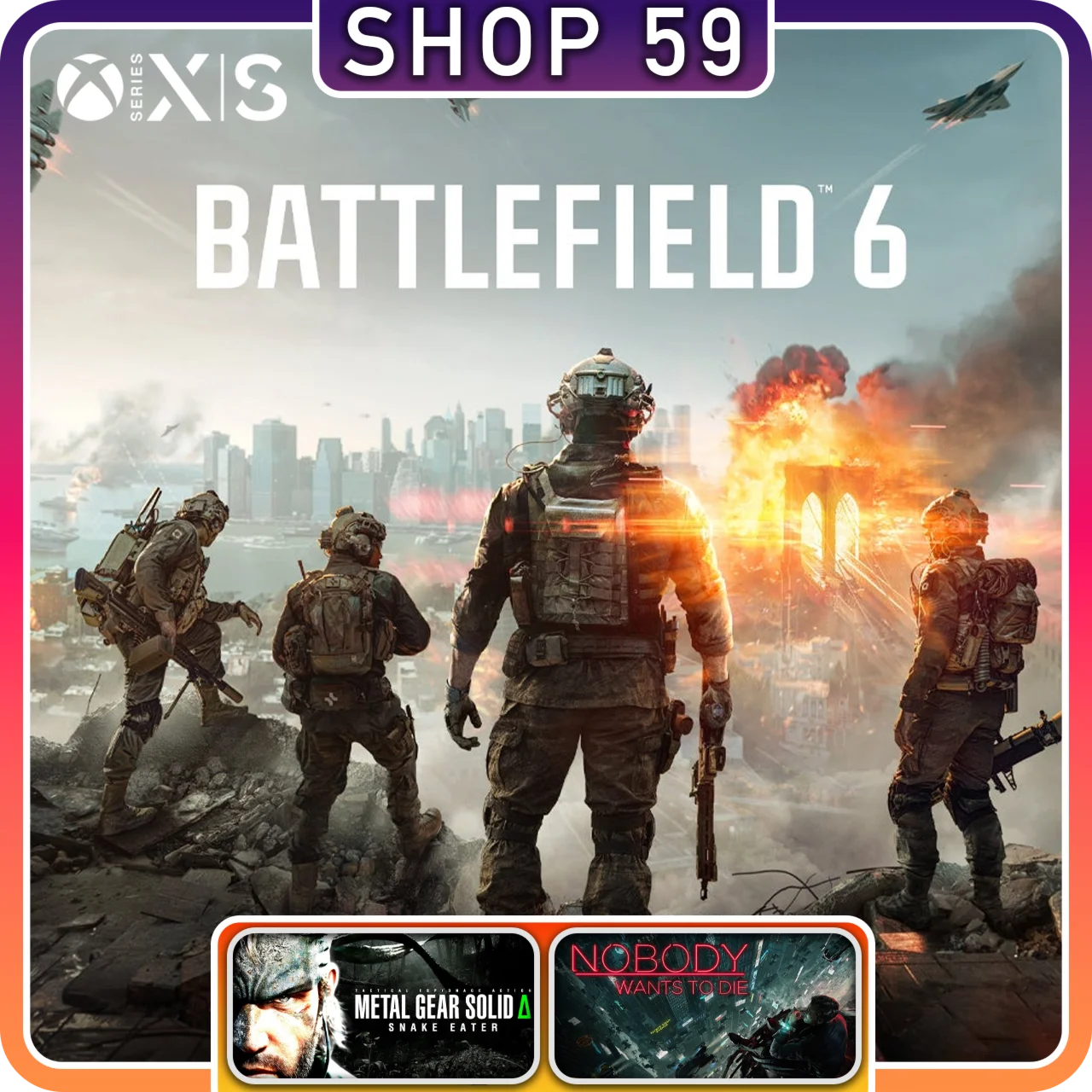 Battlefield 6 + 4 ТОП ИГРЫ XBOX (аренда)
