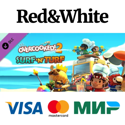 Overcooked! 2 - Surf 'n' Turf DLC * STEAM RU