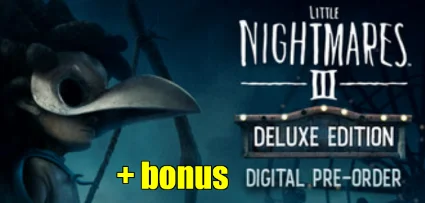 LITTLE NIGHTMARES III・DELUXE・ВСЕ DLC・STEAM・НА 90 ДН