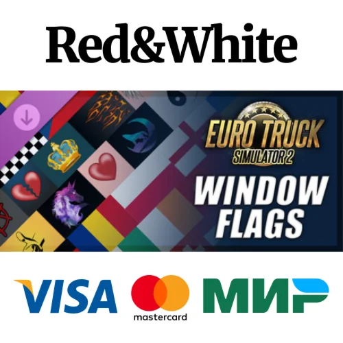 Euro Truck Simulator 2 - Window Flags DLC * STEAM RU