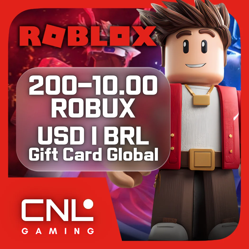 Roblox 200 –10,000 Robux|USD|BRL Подарочная карт Global