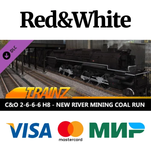 Trainz 2019 DLC: C&O 2-6-6-6 H8 - New River Mining Coal