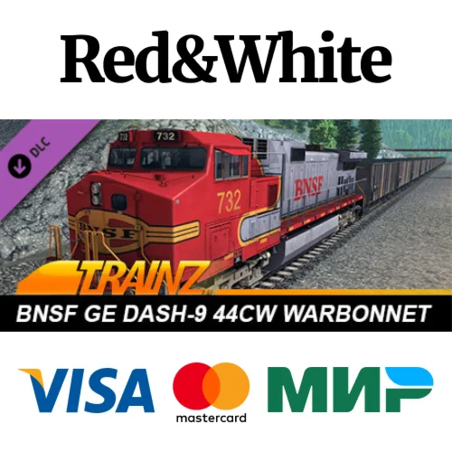 Trainz 2019 DLC: BNSF GE Dash-9 44CW Warbonnet