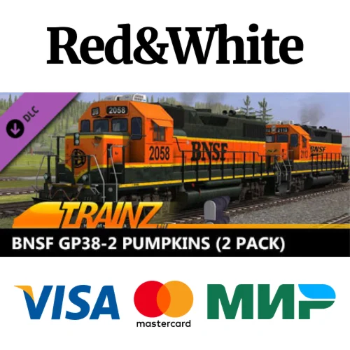 Trainz 2019 DLC: BNSF GP38-2 Pumpkins (2 Pack)