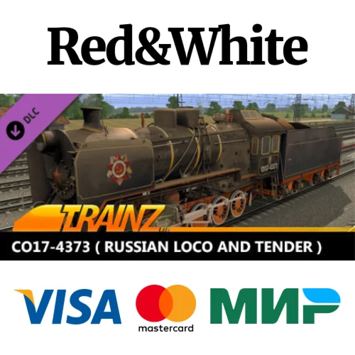 Trainz 2019 DLC - CO17-4373 ( Russian Loco and Tender )