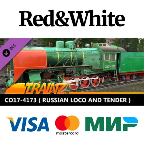 Trainz 2019 DLC - CO17-4173 ( Russian Loco and Tender )