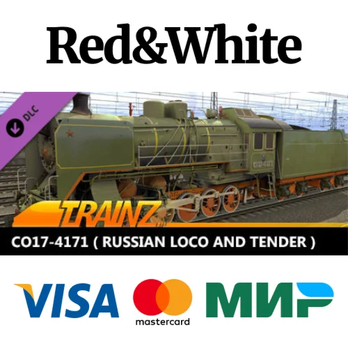 Trainz 2019 DLC - CO17-4171 ( Russian Loco and Tender )