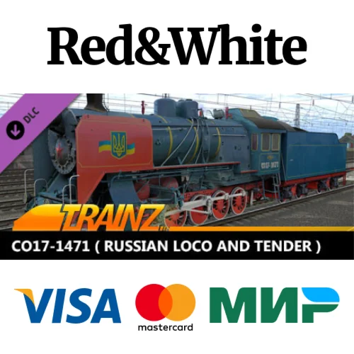 Trainz 2019 DLC - CO17-1471 ( Russian Loco and Tender )