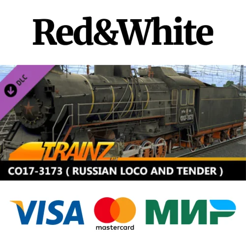 Trainz 2019 DLC - CO17-3173 ( Russian Loco and Tender )