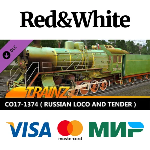 Trainz 2019 DLC - CO17-1374 ( Russian Loco and Tender )