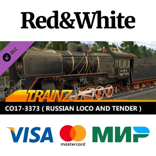 Trainz 2019 DLC - CO17-3373 ( Russian Loco and Tender )