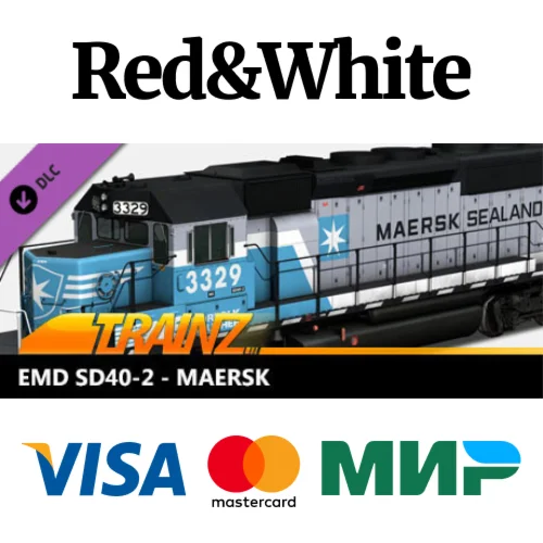 Trainz 2019 DLC - EMD SD40-2 - Maersk * STEAM RU