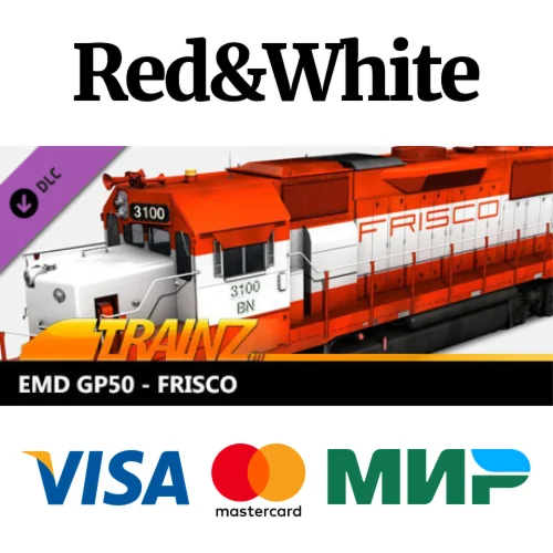 Trainz 2019 DLC - EMD GP50 - FRISCO * STEAM RU
