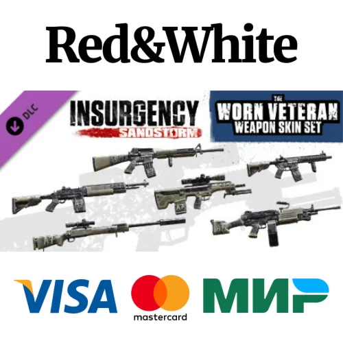 Insurgency: Sandstorm - Worn Veteran Weapon Skin Set