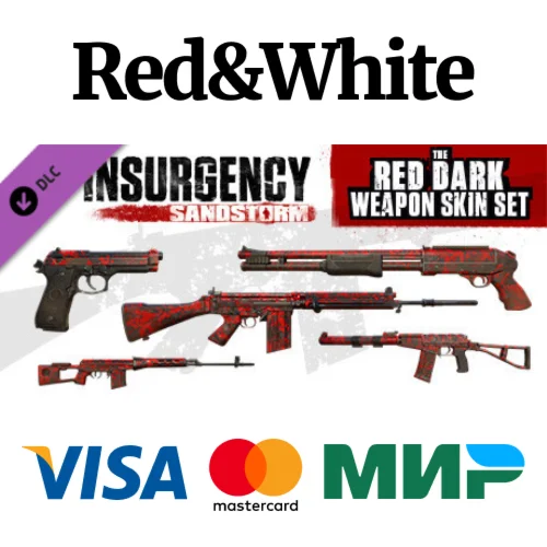 Insurgency: Sandstorm - Red Dark Weapon Skin Set DLC