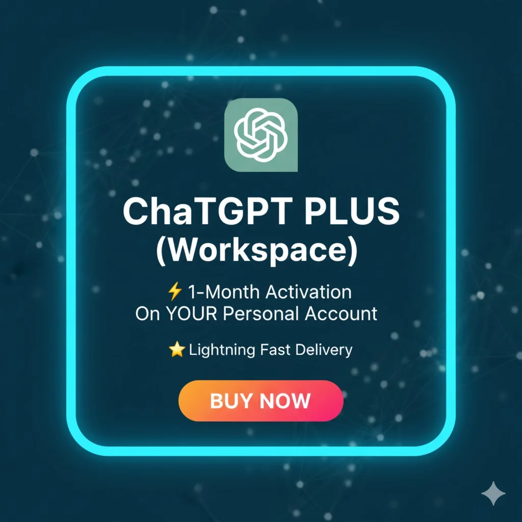 ChatGPT PLUS (Workspace) - Доступ 1 Мес на Вашу Почту
