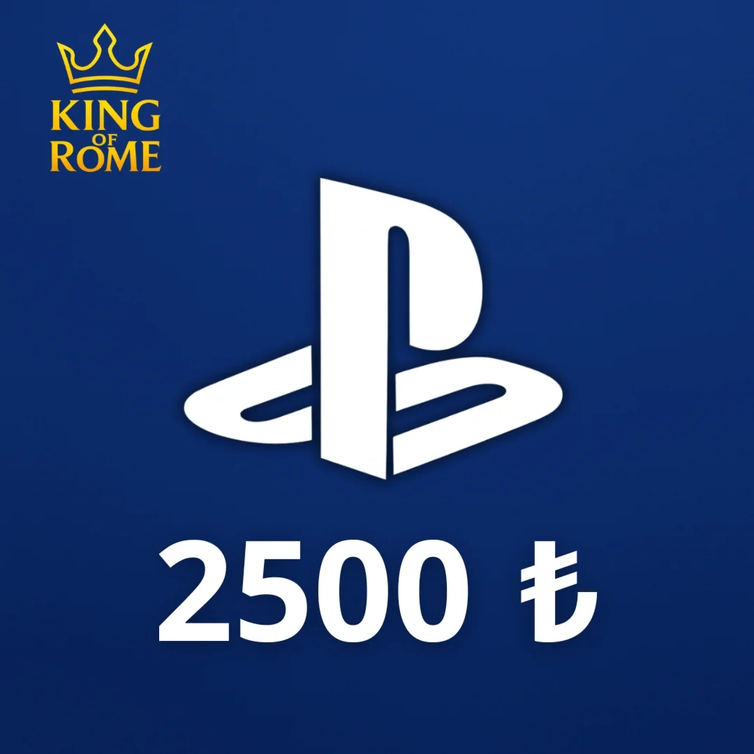 PSN ТУРЦИЯ (2500 ₺) ПОДАРОЧНАЯ КАРТА/АВТОДОСТАВКА/0%FEE