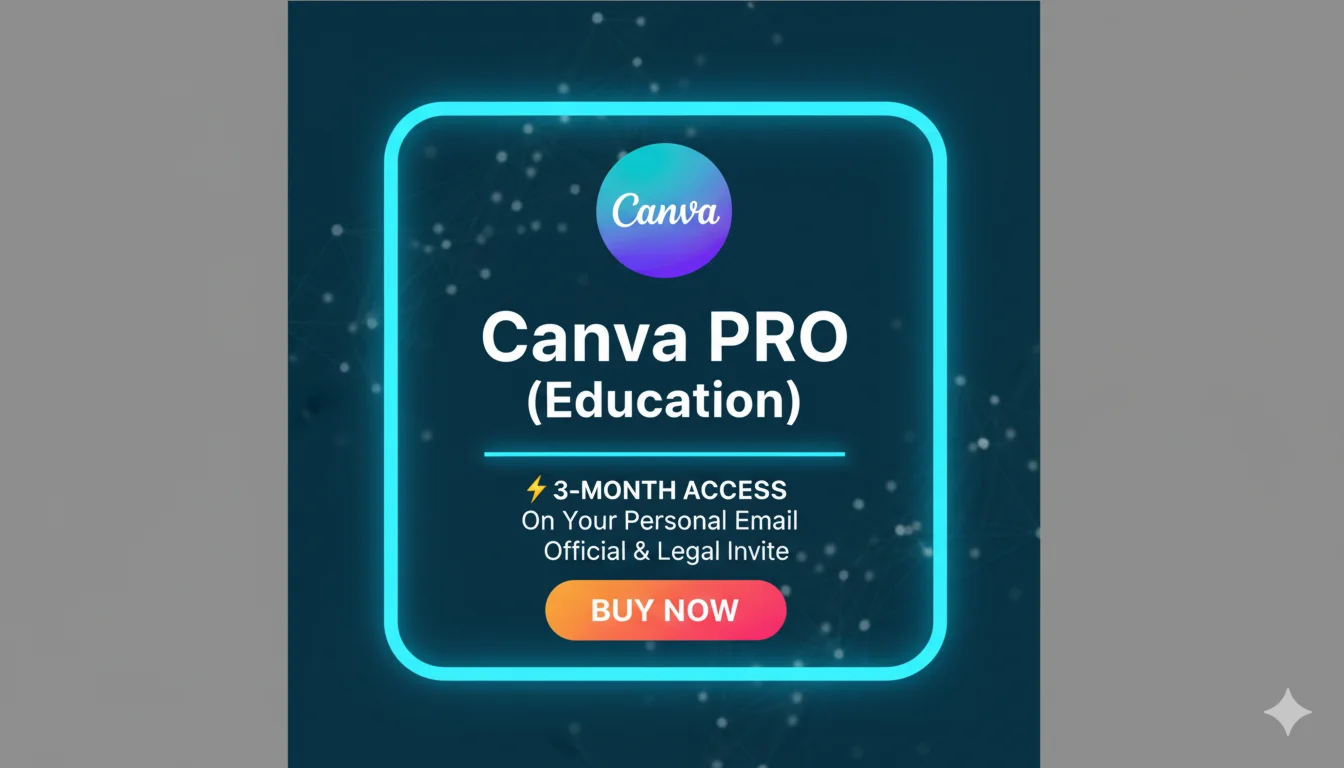 Canva PRO (Образов.) + ИИ на Вашу Почту | 3 Мес