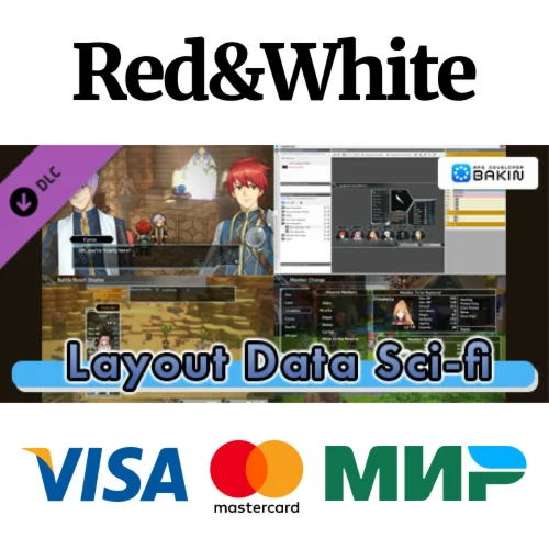 RPG Developer Bakin Layout Data Sci-Fi DLC