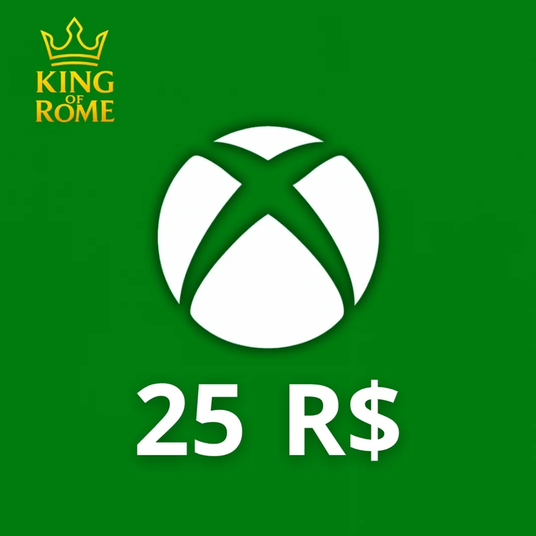 XBOX БРАЗИЛИЯ (25 R$) ПОДАРОЧНАЯ КАРТА/АВТОДОСТАВКА/0%