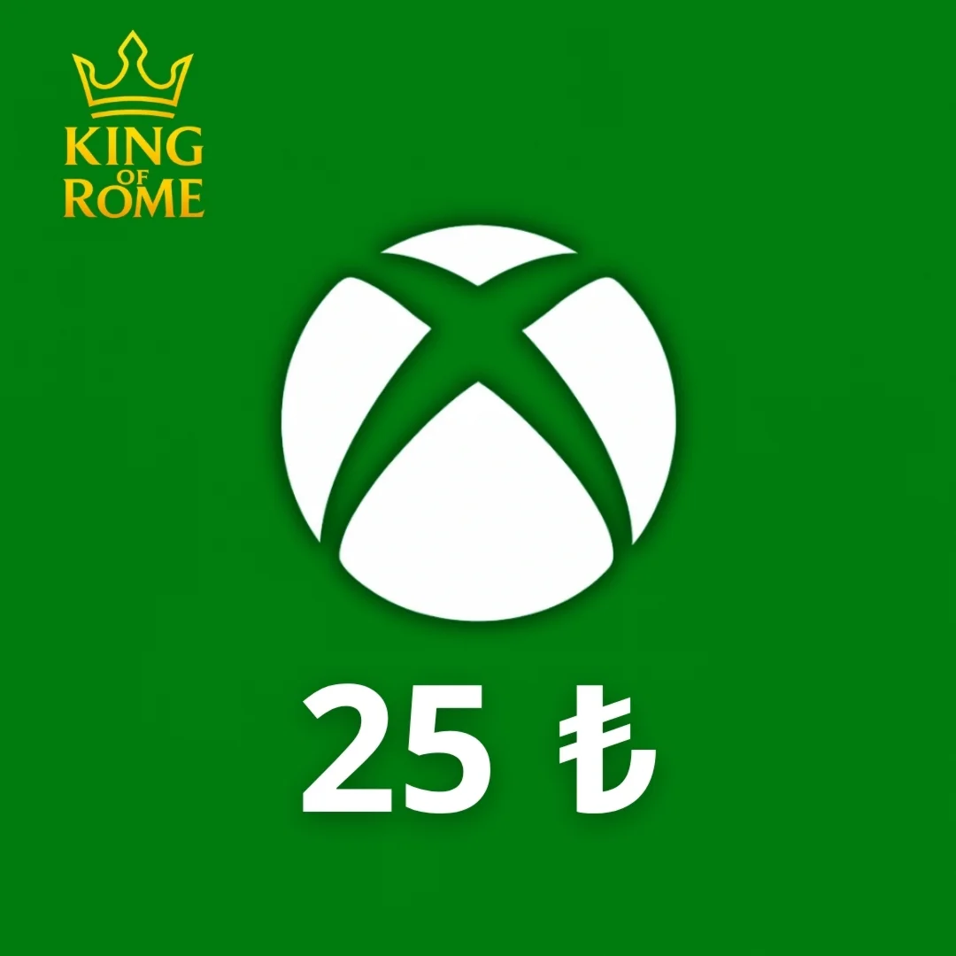 XBOX ТУРЦИЯ (25 ₺) ПОДАРОЧНАЯ КАРТА/АВТОДОСТАВКА/0% FEE
