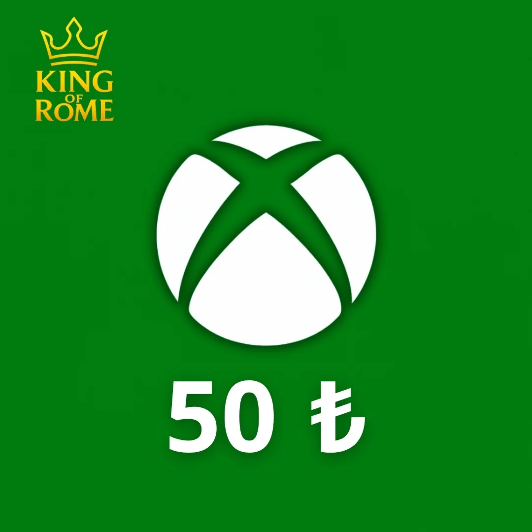 XBOX ТУРЦИЯ (50 ₺) ПОДАРОЧНАЯ КАРТА/АВТОДОСТАВКА/0% FEE