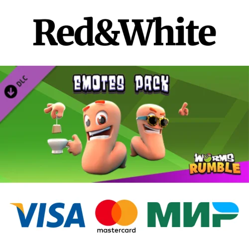 Worms Rumble - Emote Pack DLC * STEAMАВТОДОСТАВКА