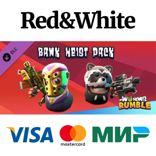 Worms Rumble - Bank Heist Double Pack DLC * STEAM RU
