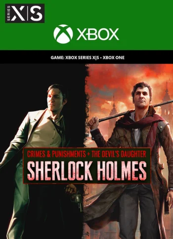 SHERLOCK HOLMES: CRIMES + DEVIL'S DAUGHTER XBOXКЛЮЧ
