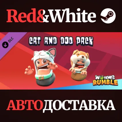 Worms Rumble - Cats  Dogs Double Pack DLC