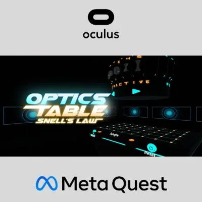 Optics Table - Snell's Law Oculus Quest