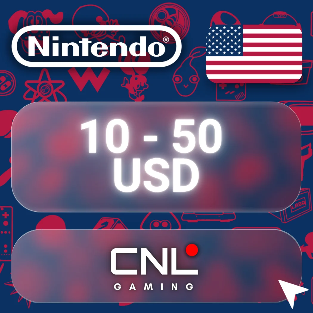 ОНЛАЙН КРУГЛОСУТОЧНО | Nintendo eShop 10–50 долларов СШ